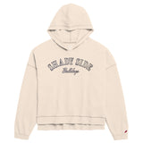 Block Lettered League Waffle Oversized Hood