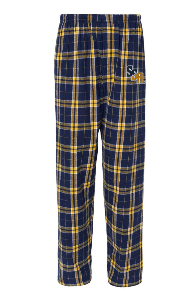 Softball Boxer Shorts, Personalized Team Spirit Flannel Pajama