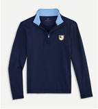 Boys Solid Quarter Zip