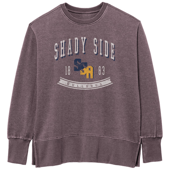 Women's Weathered Fleece Crew