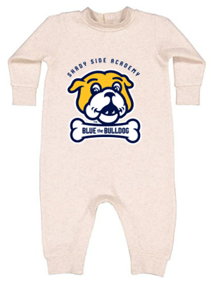 Blue the Bulldog Rabbit Skins Infant Fleece One-Piece