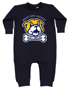 Blue the Bulldog Rabbit Skins Infant Fleece One-Piece