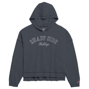 Block Lettered League Waffle Oversized Hood