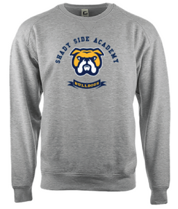 Bulldog Crewneck Sweatshirt, Adult